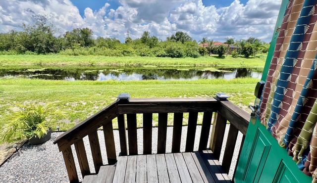 Ohana Lodge - Waterfront Retired Disney Fort Wilderness Cabin in North Port, FL