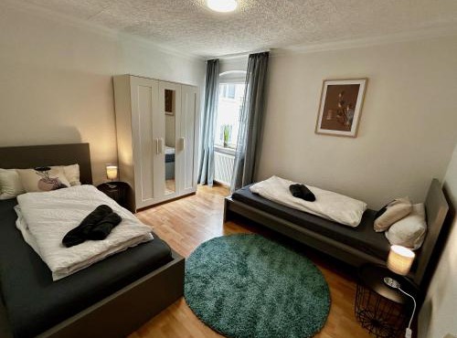 OhPardon! GAILDORF - Monteurwohnung im 1 OG, Einzelbetten, Garten in Gaildorf