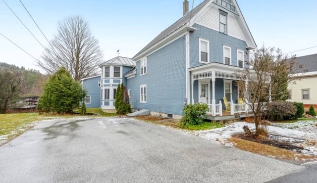 Okemo Mountain Family Fun House with a private tube