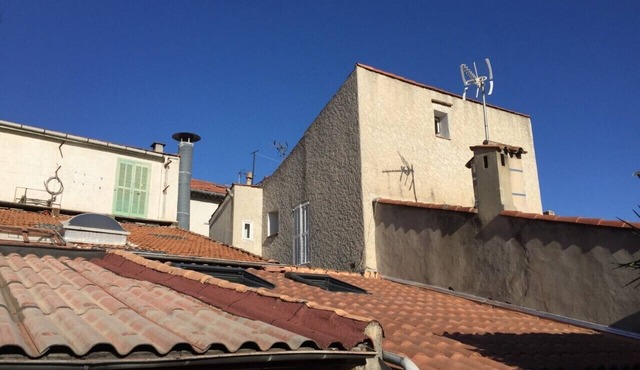 Old Antibes with terrace
