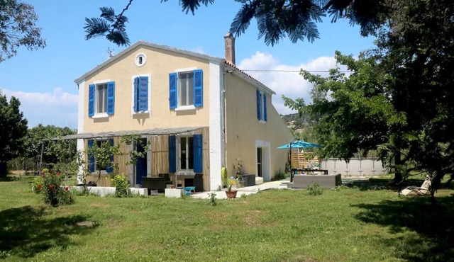 Old house in an atypical setting