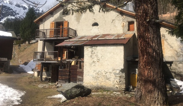 Old sheepfold in the middle of nature
