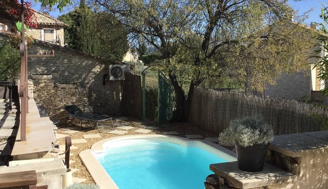 Old sheepfold with private pool
