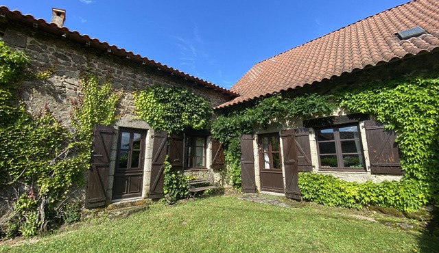 Old Stone house in a peaceful rural hamlet within walking distance to village