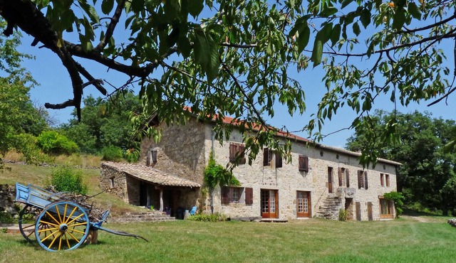 Old stone farmhouse