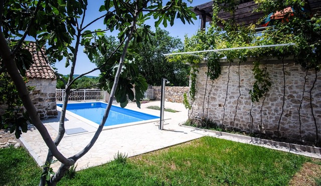 Old Stone House With Swimming Pool