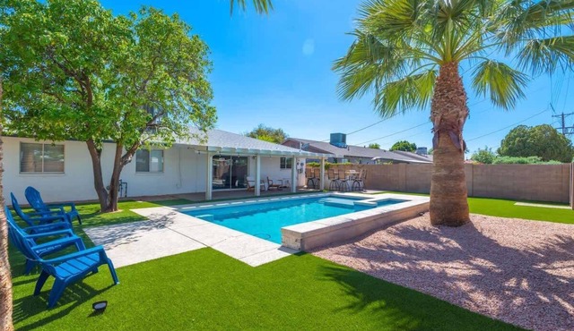 Old Town Home 15min to TPC Scottsdale |Heated Pool