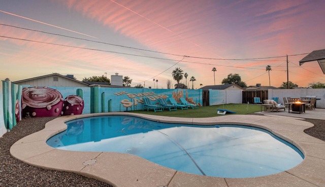 Old Town Oasis with Pool & Spa - Sweet Saguaro