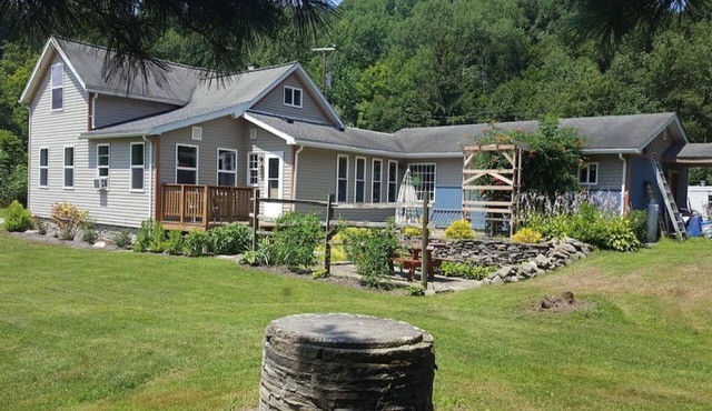 Olivia House is a old farm house that has been updated!