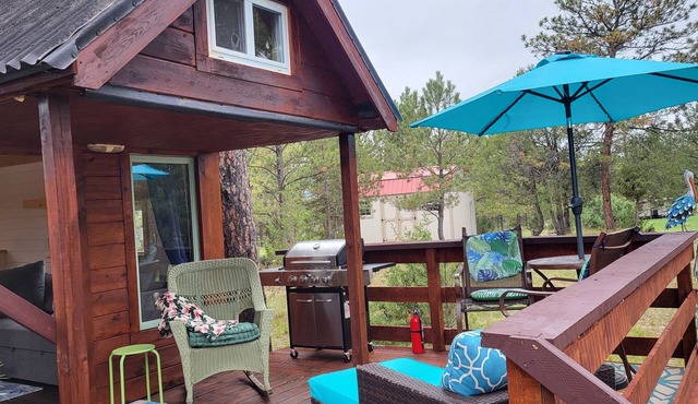 Ollie's Place - Tiny House@EvansCliff Hot Tub w/large Sibley Double Tent COMBO!