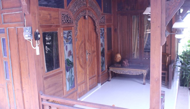 Omah Putih Limasan Javanese traditional house