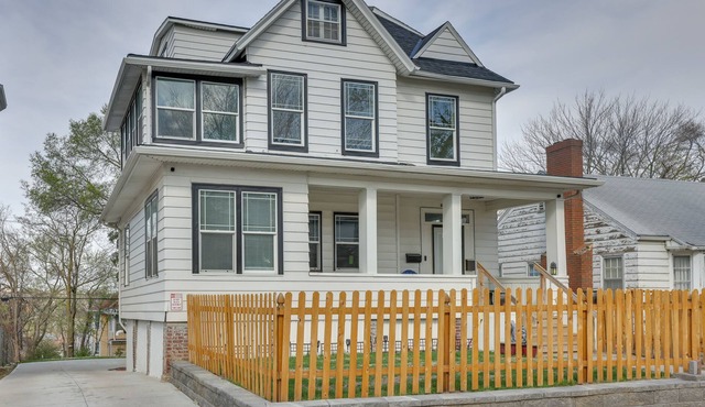 Omaha Historic Home Rental w/ Modern Interior!