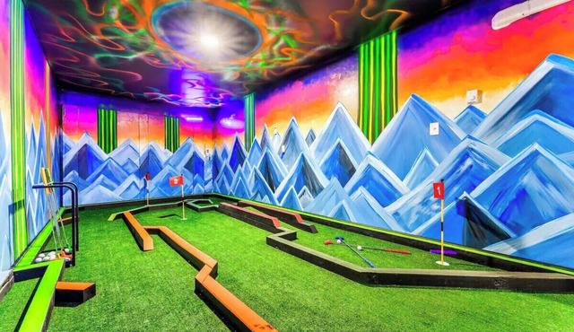 OMG! Glow in the Dark Mini Golf, Pickleball, Bball