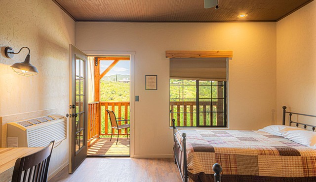 On Allen Street- Walk to everything! Balcony Sunsets! Free Wifi! Miners Cabin #1