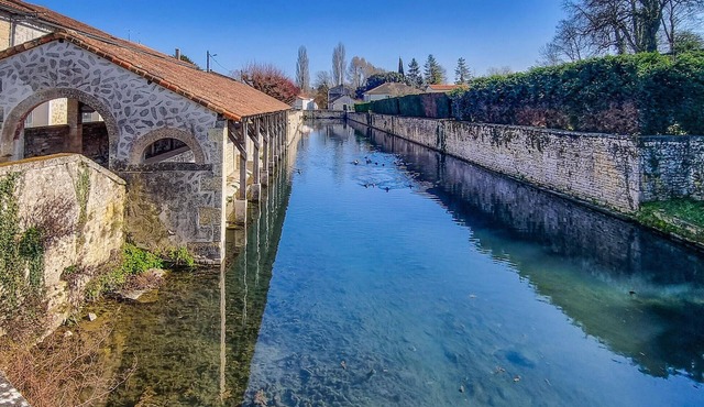 On an idyllic corner of earth this charming and beautiful stone house welcomes you.