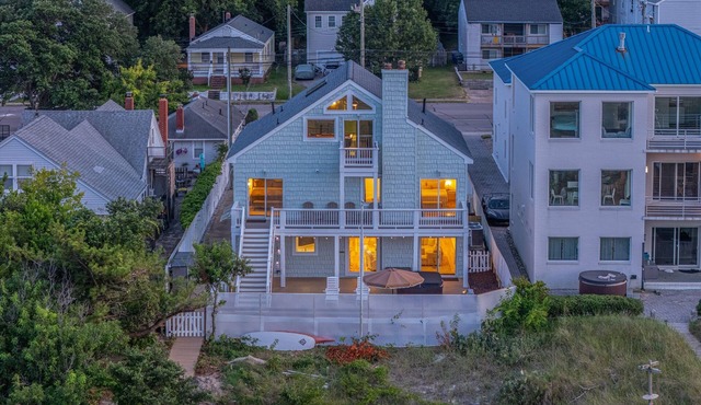 On Beach 3BD+Loft: Sauna|HotTub|Billard|FencedDeck