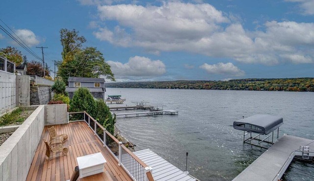 On Cloud Wine: 5 bedroom lake home on Keuka Lake's east side