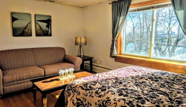 On River/Harvard Sq. two blocks