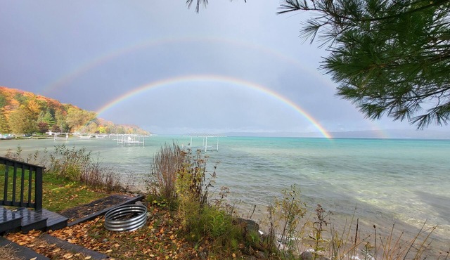 On Shore Of Spectacular Lake