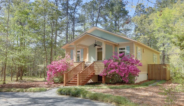 On-Site Creek! Peaceful Wooded Retreat in Havelock