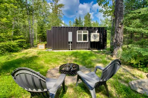 On-Site Ice Fishing Nashwauk Vacation Rental!
