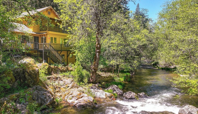 On-Site River Access: Quiet Home in Wilseyville!