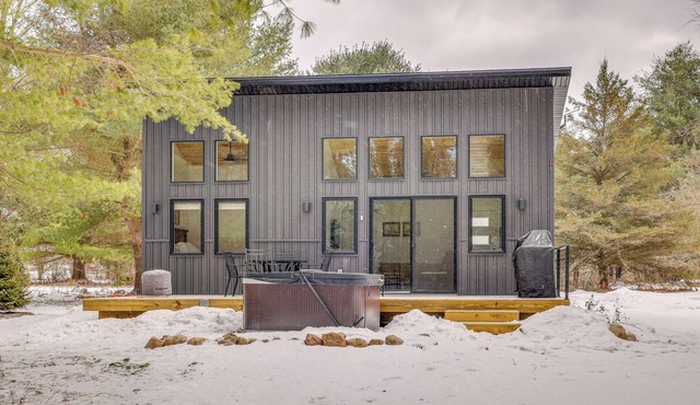 On-Site Trails & Trout Stream! NW Michigan Escape