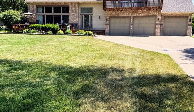 On the banks of the Mississippi River with easy access to the Quad Cities.
