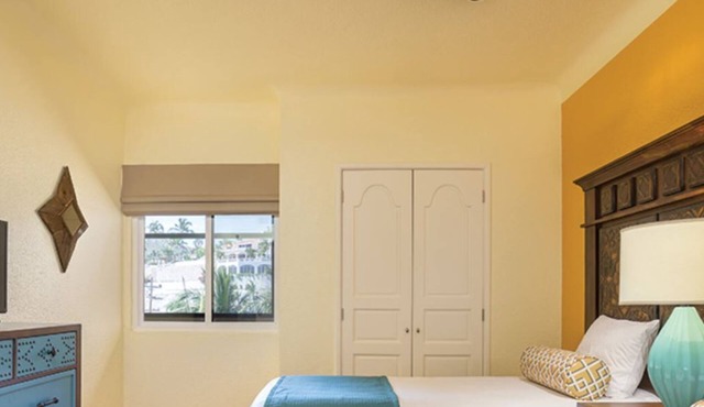 On the beach, 2 BD suite. Retreat to the villa enjoying warmth and relaxation.