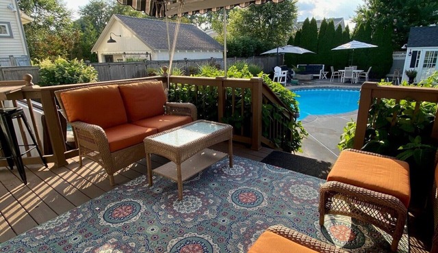 On the best street in Manasquan completely renovated 1883 Victorian Beach House.