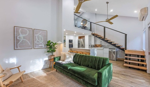 On the Brook - Private 2 bed + loft and pool