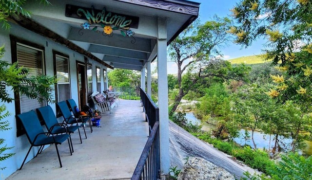 On the river Frio Family Getaway