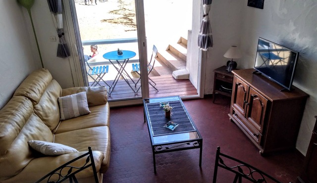 On the sand of the Grandes Vallées