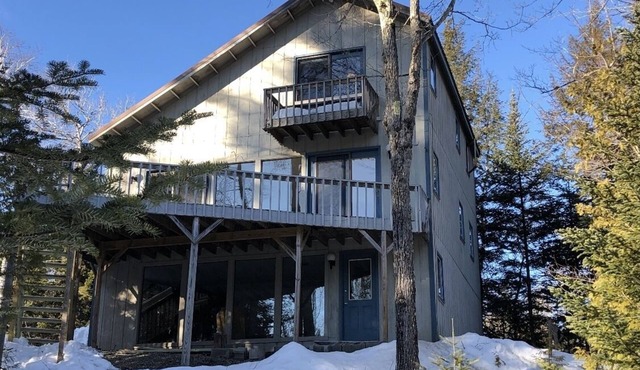 On the shuttle bus route and private house without neighbors!