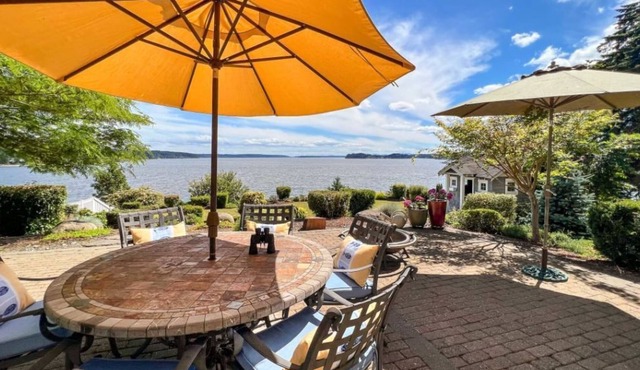 ON THE WATER. It's all about the VIEW and being on the WATER!