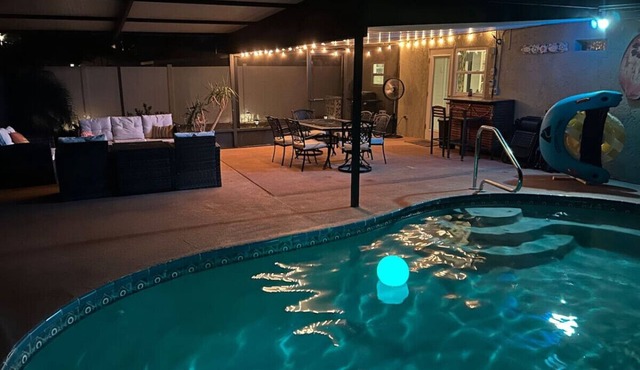 On the Water! *Pool & Golf Cart