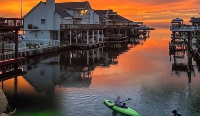 On the water; Sunrise/sunset views; Great fishing; Spacious;Plenty of activities