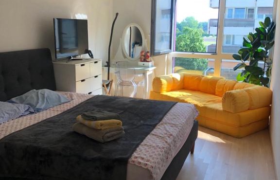 One bedroom 3pieces entire Modern Appartment close to Airport, CERN, Palexpo, public transport to the center of Geneva