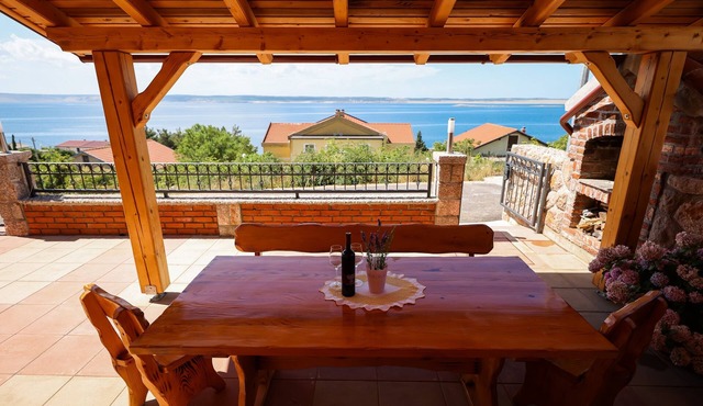 One bedroom apartment with terrace Kozjača, Paklenica (A-25456-c)