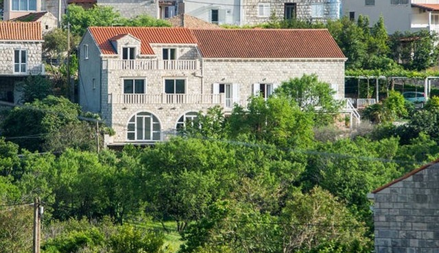 One bedroom apartment with balcony and sea view Zaton Mali, Dubrovnik (A-12120-a)