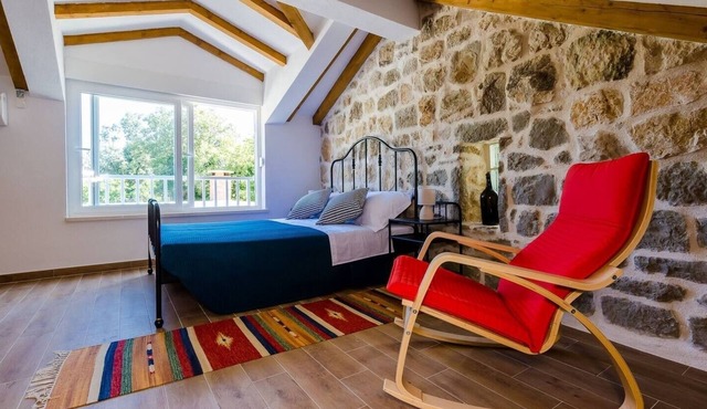 One bedroom apartment with air-conditioning Korita, Mljet (A-22342-c)