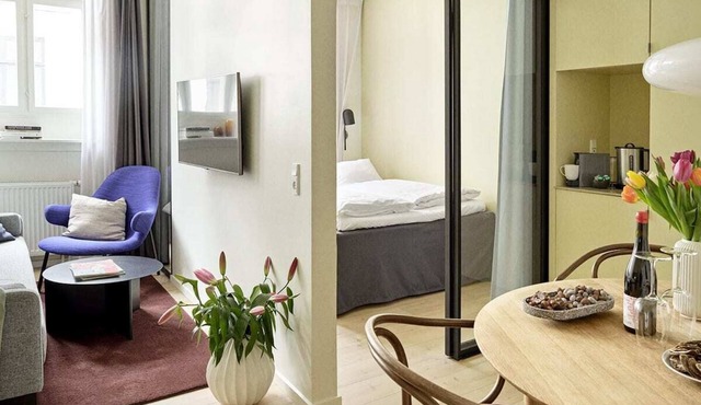 One-Bedroom Apartment for 3