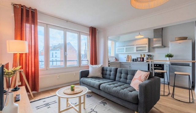 One bedroom apartment with balcony, city center