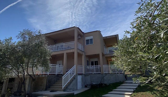 One bedroom apartment with balcony and sea view Cove Osobjava, Pelješac (A-21944-b)