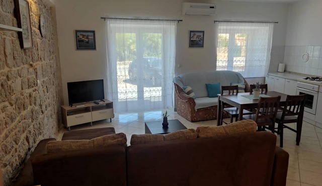 One bedroom apartment with terrace and sea view Kukljica, Ugljan (A-8209-b)