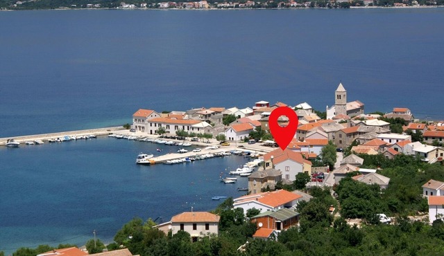 One bedroom apartment with air-conditioning Vinjerac, Zadar (A-3093-e)