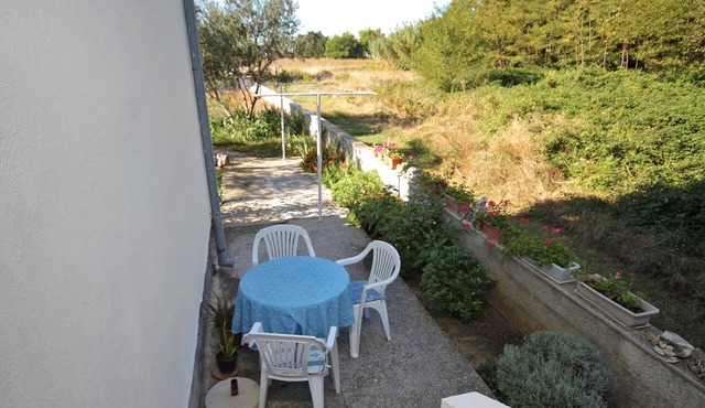 One bedroom apartment with terrace Privlaka, Zadar (A-667-b)