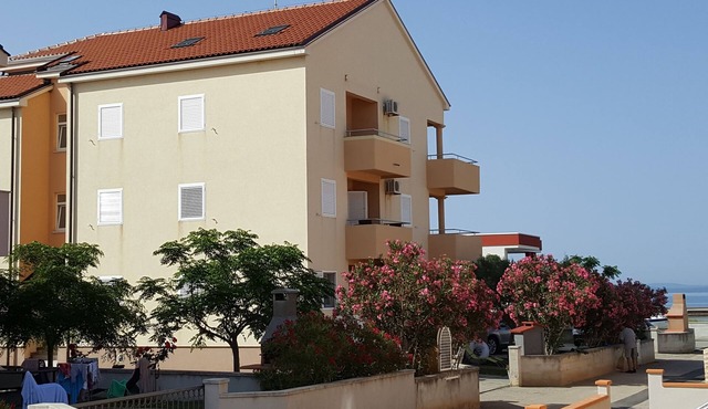One bedroom apartment with terrace and sea view Privlaka, Zadar (A-14816-a)