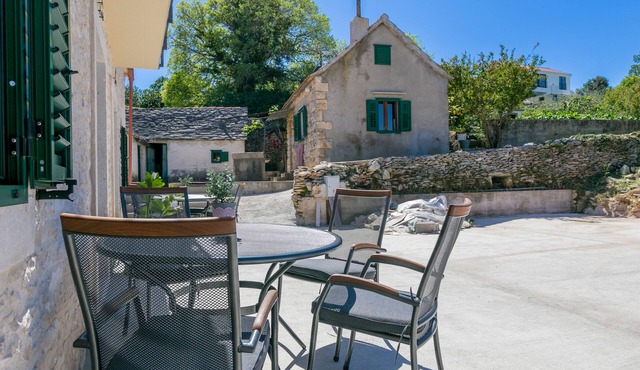 One bedroom apartment with terrace Škrip, Brač (A-23826-a)