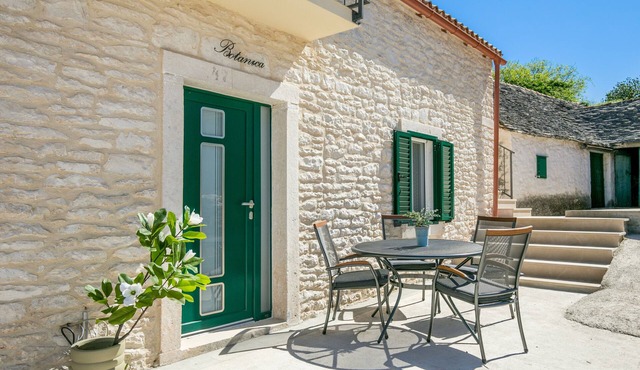 One bedroom apartment with terrace Škrip, Brač (A-23826-b)